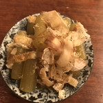立ち呑み くにし - ふきと薄揚げの旨煮