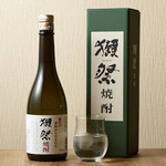 瓦.Tokyo 神田Y-STYLE - アルコール度数は40%近い、獺祭焼酎