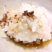 新宿割烹 中嶋 - 煮汁かけご飯