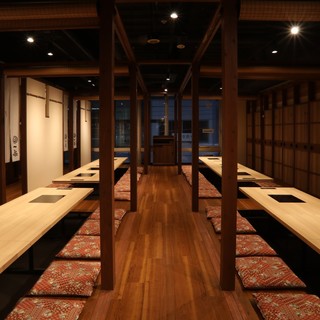 【掘りごたつ】最大90名様可！個室有