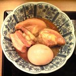 Akasakayashima - 白金豚の角煮定食 1000円 の白金豚の角煮