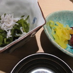 鮮魚・お食事処 山正 - 定食についていた小鉢