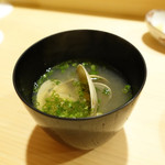 鮨 あらい - （2019年5月）アサリのお椀