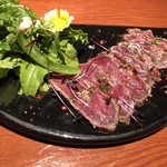 コンバイン - 静岡牛のタタキ味噌漬け 1,200円