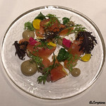 カーサ・デル・チーボ - 桜鱒 蕗の薹のﾊﾞｰﾆｬｶｳﾀﾞｿｰｽ