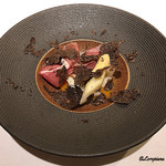 カーサ・デル・チーボ - ﾎﾜｲﾄｱｽﾊﾟﾗのﾎﾞｯﾘｰﾄ 黒ﾄﾘｭﾌとﾌﾟﾛｼｭｯﾄ