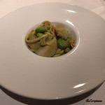 カーサ・デル・チーボ - 帆立貝柱とﾌｧｰｳﾞｪのｿｰｽ