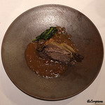 カーサ・デル・チーボ - ｻﾙｼｯﾁｬを詰めたﾌﾗﾝｽ産 鳩のﾄｽｶｰﾅ風