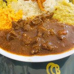 ロイヤルグリーン レストランアンドバー - 日替わりビーフカレー(アップ)