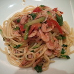 グラッポロ - 桜海老とズッキーニのタリオリーニ