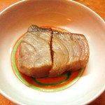 天ぷら たけうち - 佐賀関産鰤の燻製　絶妙のスモーク！