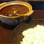 焼肉のかんの - 牛すじカレーとライス