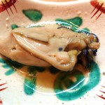 天ぷら たけうち - 牡蛎のオイル漬け　まさに“酒盗”です