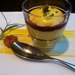 ガストロノミー ジョエル・ロブション - アミューズ・ブーシュ/かぼちゃのムース