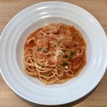 Sempre - パスタランチ（アマトリチャーナ） ¥1,100 のアマトリチャーナ