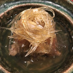 Sintomi tyou yuasa - ・梅山豚の団子と目白鮫のフカヒレ 金華ハムのスープ これは好み。肉団子の存在感がありました。
