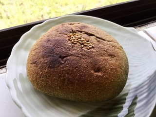 Famuzukicchin iwakuni - 【よもぎ五穀パン】リベイク後