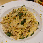 YAICHIRO - 鶏ひき肉とカブラの軽いクリームソース