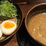 龍旗信 - 魚介豚骨つけ麺♪