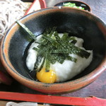 酒井そば店 - とろろ