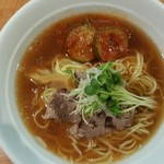 麺肴 今日から - 限定「牛肉とトマトの冷しラーメン」（2019年5月17日）