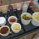 御饌臻品 - 料理写真:セルフ薬味コーナー。