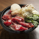 EBISU 燻製 APARTMENT CAVE - 夏季限定のメインデッシュ『燻製　焼きすきやき』