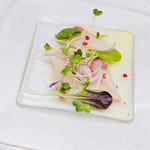 ラ・メゾン - 鯛のカルパッチョ