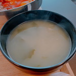 あなたのビビンバ - わかめの味噌汁は和風
