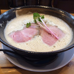 Chuuka Soba Oshitani - 【期間限定】鰆と鶏の白湯そば 850円（2019年5月）
