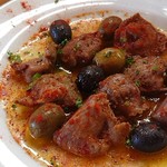 Cucina Italiana e Gastronomia CICCIO - 砂肝とオリーブのオイル煮、スパイシーコンフィー
