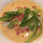 サラマンジェ ド イザシ ワキサカ - 平目のデュグレレ