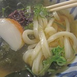 リバーサイドカフェ - 麺はこんな感じです