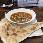 インド創作ダイニング&バー Spice Art - カレーセット(880円)キーマカレーとナン