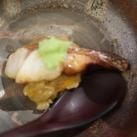 鮨 そえ島 - ウニリゾット・のどぐろ添え