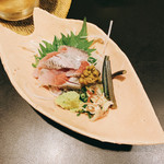 えん家 - いわしのおさしみ