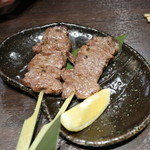 茨城地産地消の店 あんこう鍋×常陸牛 もんどころ - 牛串