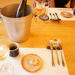 南海荘 - 前菜にお寿司