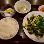 Ho to - ﾆﾗと玉子炒め定食