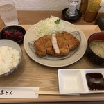 喜とん - ロースカツ定食