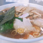 青島食堂 - 青島ラーメン大盛り@\850+メンマ100円増