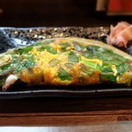 いかやき やまげん - いかやき上 ネギ入り(ソース味、辛子マヨネーズ)