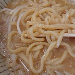 優勝軒 - 富士味噌ラーメン（麺硬め）750円　麺アップ