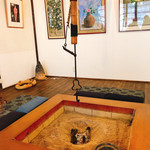 さまのこ屋 - 囲炉裏