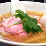 神保町 黒須 - 特製塩蕎麦 1080円