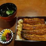 清水家 - 特うな重3500円