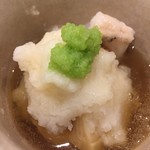 鳥田中 - さらに八女の早堀筍とアマダイの炊き合わせ　これもお通し