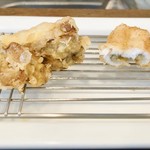 旬彩 天ぷら 心来(しんら） - 舞茸、穴子