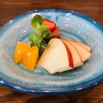 旬彩 天ぷら 心来(しんら） - デザート