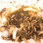 煮干ラーメンとローストビーフ パリ橋 - 煮干し色です！